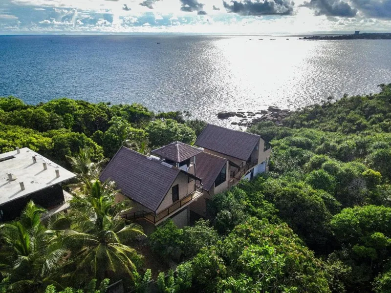 Coastal views and outdoor spaces at Park Paradise Rumassala