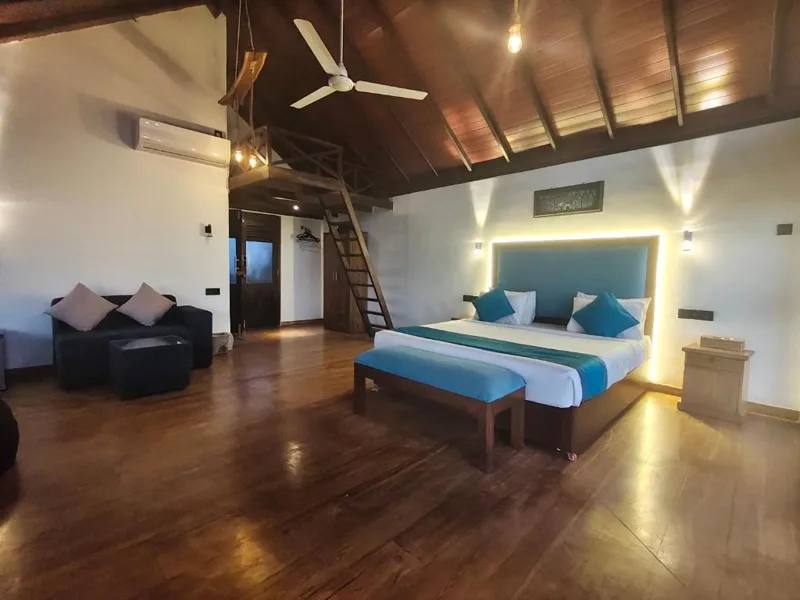 Rooms and interiors at Park Paradise Rumassala