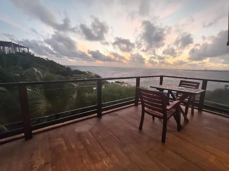 Coastal views and outdoor spaces at Park Paradise Rumassala